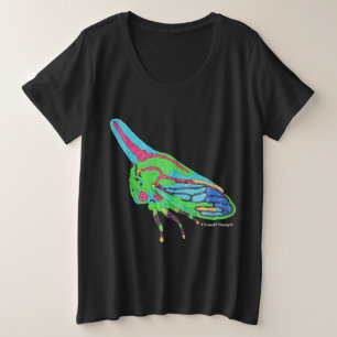 Camiseta Feminina Tamanho Plus (vívida) - Oak Tree