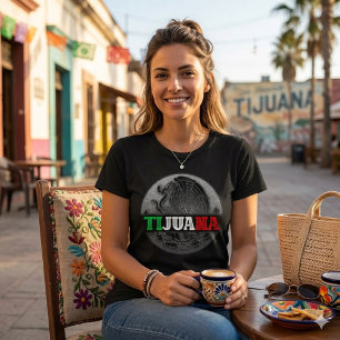 Camiseta Feminina Tijuana México