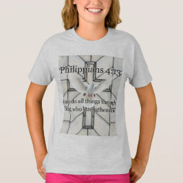 Camiseta Feminina Versículo Bíblico Filipenses 4:1