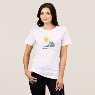 Camiseta Feminina Vibe Tropical Minimalista - Pers