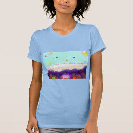 Camiseta Feminina Vida a Bordo de Outro Planeta