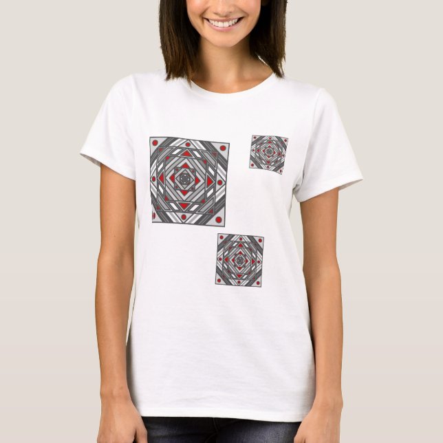 Camiseta Feminina Visão de Túnel (Frente)