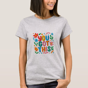 Camiseta Feminina You Got This – Ioga Motivacional