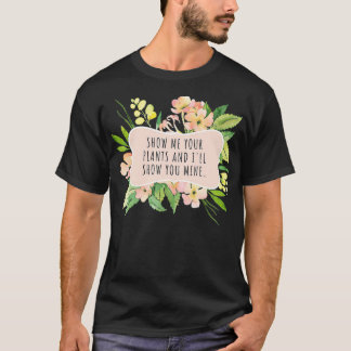 Camiseta Feminine & Funny Plant s for women