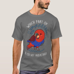 Camiseta Feminino Eclectus Parrot Aaaa