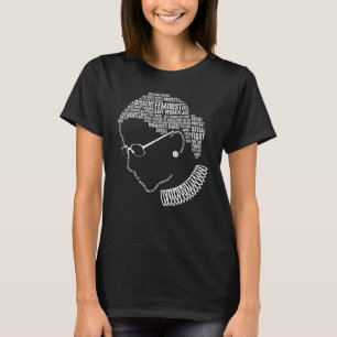 Camiseta Feminismo cita Verdade Poderosa e Livre Direitos F