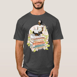 Camiseta Feminismo com o Poder da Flor Educado