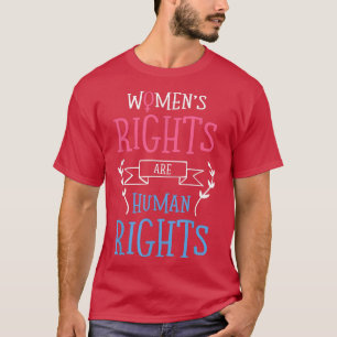 Camiseta Feminismo Direitos Humanos E Direitos Das Mulheres
