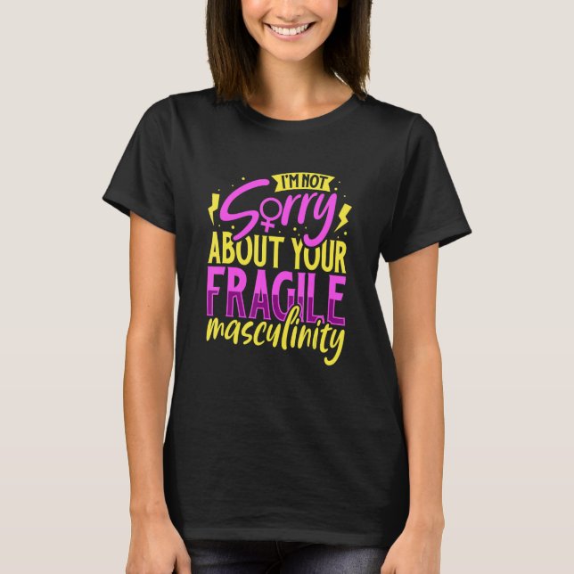 Camiseta Feminismo Empoderamento Feminino de Escolas Pró-Es (Frente)