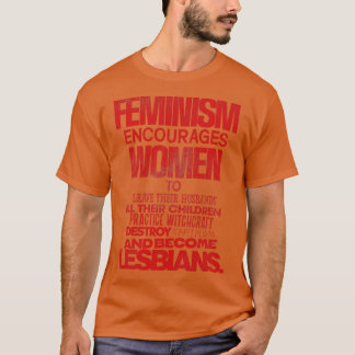Camiseta Feminismo Encoraja Mulheres