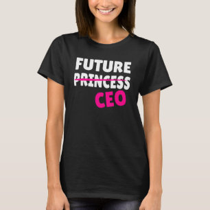 Camiseta Feminismo Futuro Princesa CEO Girando Fem