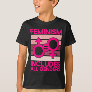 Camiseta Feminismo inclui todos os gêneros