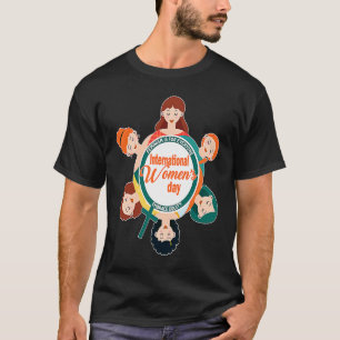 Camiseta Feminismo no Dia Internacional da Mulher é para to