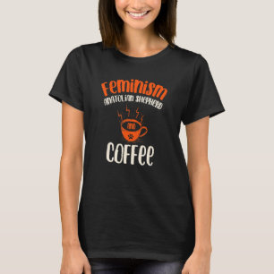 Camiseta Feminismo Pastor Anatólogo e Cachorro Café Femin