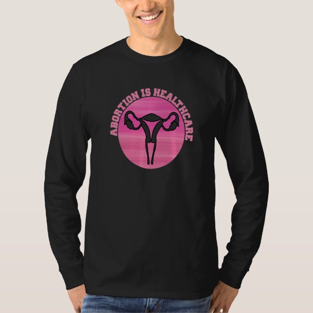 Camiseta Feminismo Pró-Aborto É Saúde (Frente)