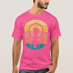 Camiseta Feminismo - Símbolo Feminina para Igualdade 