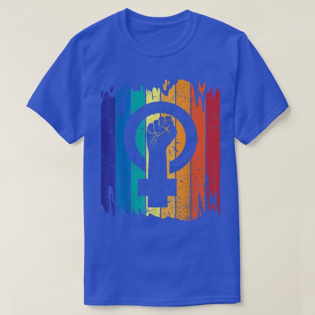 Camiseta Feminismo Símbolo Feminista Igualdade Empoderament (Frente do Design)