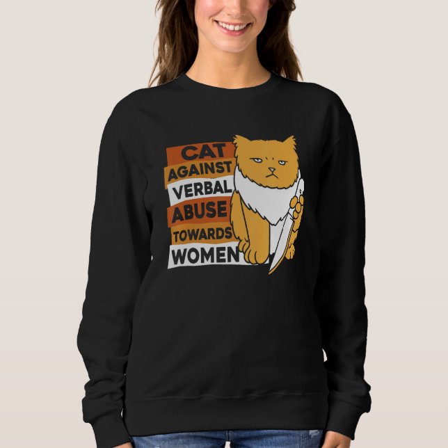 Camiseta Feminist Feline Equality Women s Rights  Feminism  (Frente)