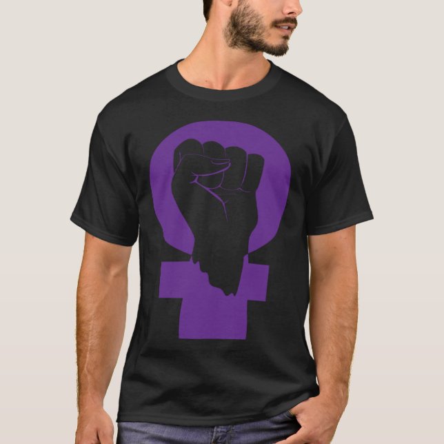 Camiseta Feminist Feminism Equality Empowered Social Symbol (Frente)