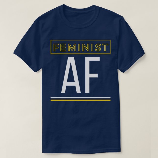 Camiseta Feminista af3 (Frente do Design)