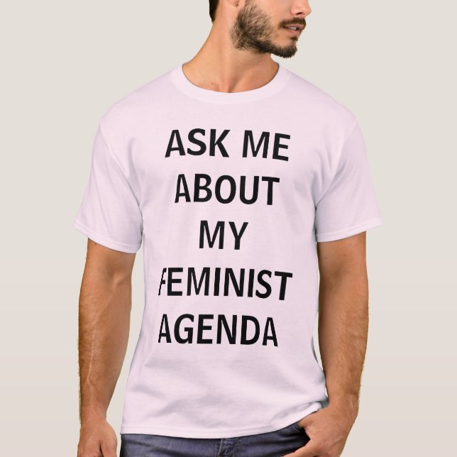 Camiseta Feminista da banda desenhada (Frente)