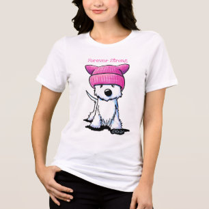 Camiseta Feminista do KiniArt Westie