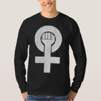 Feminista do Power Fist - Símbolo Feminino Feminis