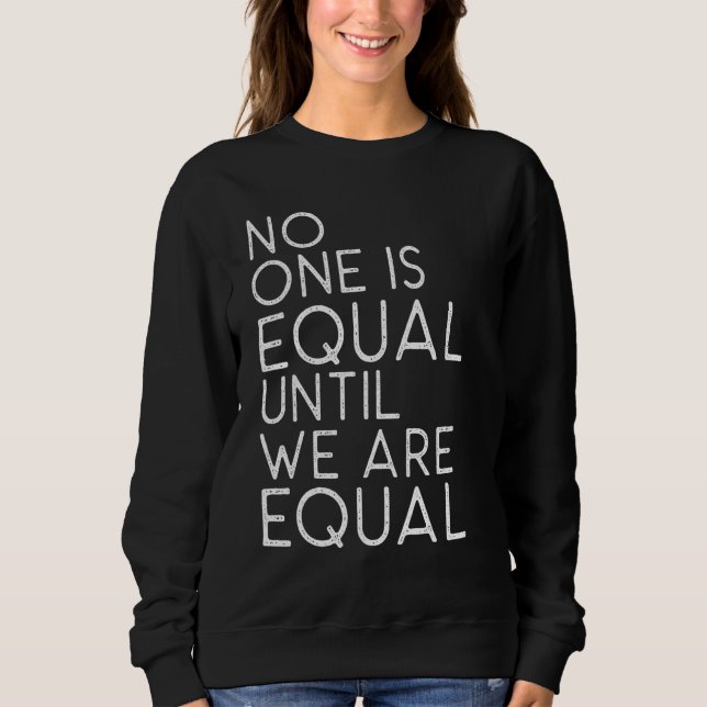 Camiseta Feminista Feminismo Empoderar Igual Igualdade (Frente)