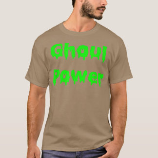 Camiseta Feminista Halloween Meninas Costume Ghoul Power Fe