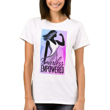 Camiseta feminista sem rosto especial para mulhere