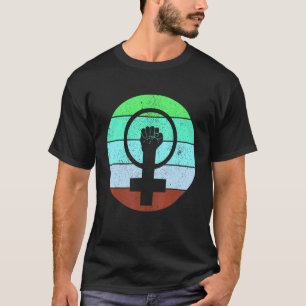 Camiseta Feminista - Símbolo Feminina para Igualdade Femini