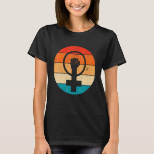 Camiseta Feminista - Símbolo Feminina para Igualdade Femini