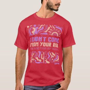 Camiseta Feminista Veio De Sua Costela As Mulheres Empodera
