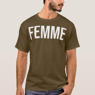 Camiseta Femme Butch Lésbica Orgulho gay