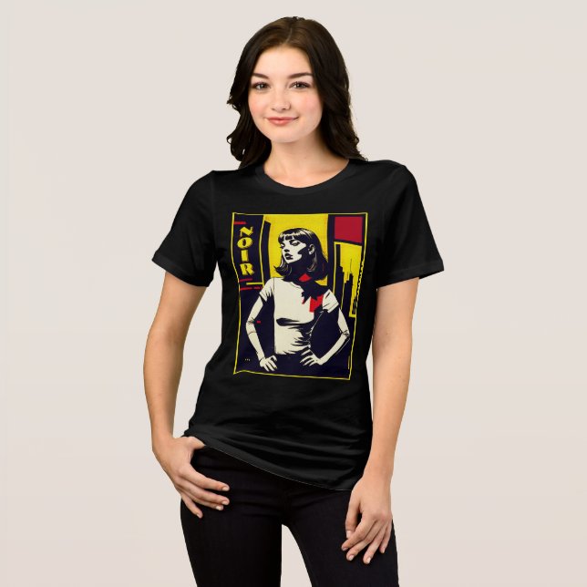 Camiseta Femme Fatale Noir (Frente Completa)