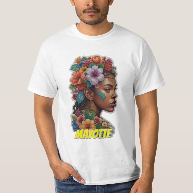 CAMISETA FEMME MAYOTTE (Frente)
