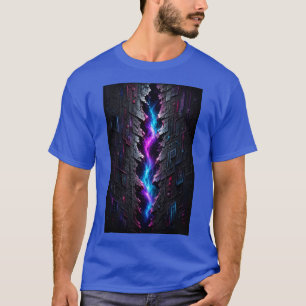 Camiseta Fenda Dimensional 3D