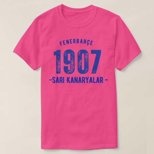 Camiseta Fenerbahce 1907 (Frente do Design)