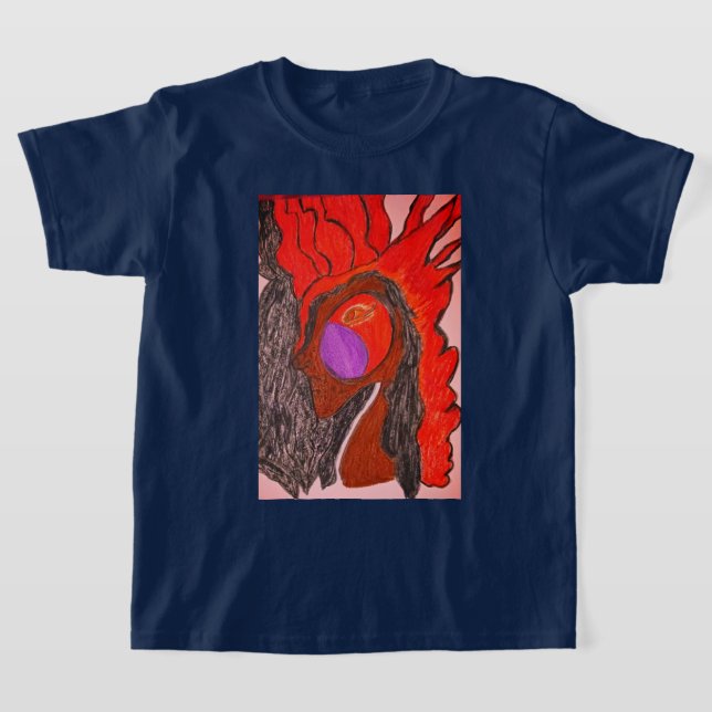 Camiseta Fênix Africana Ascendente  (Postura )