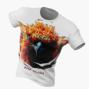 Camiseta 🔥 Fênix Ascendente - Renascimento e Poder