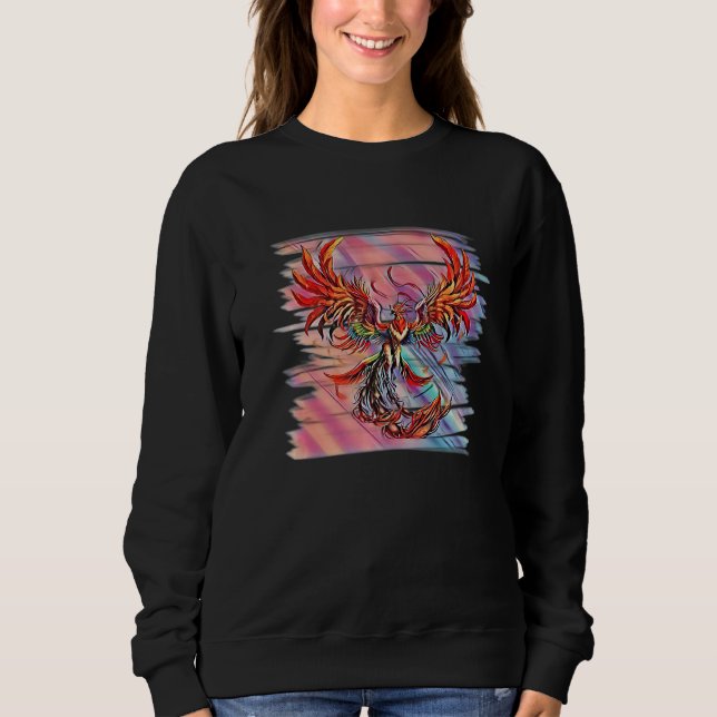 Camiseta Fênix Da Fênix Do Pássaro Mítico Do Fogo Ashes (Frente)