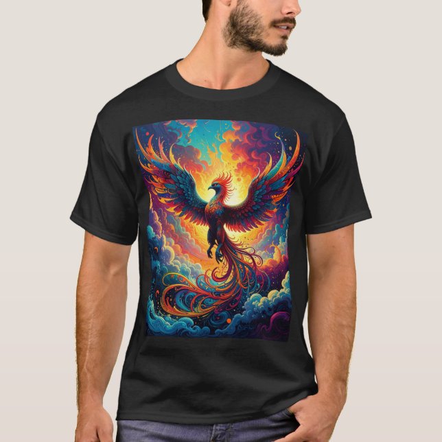 Camiseta Fênix do Véu da Aurora (Frente)
