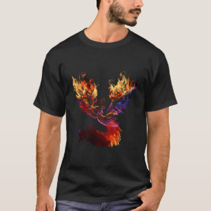 Camiseta Fênix Fire Bird, Ascensão de renascimento de Ashes