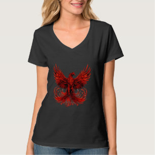 Camiseta Fênix Fire Phoenix Rejuvenescimento de Aves Renová