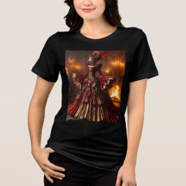 Camiseta Fênix Fire Queen Steampunk Victorunk Industrial