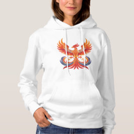 Camiseta Fênix mitológica fantástica brilhante