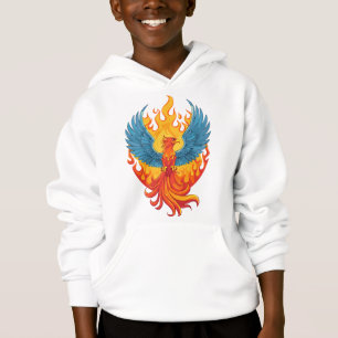 Camiseta Fênix mitológica fantástica brilhante