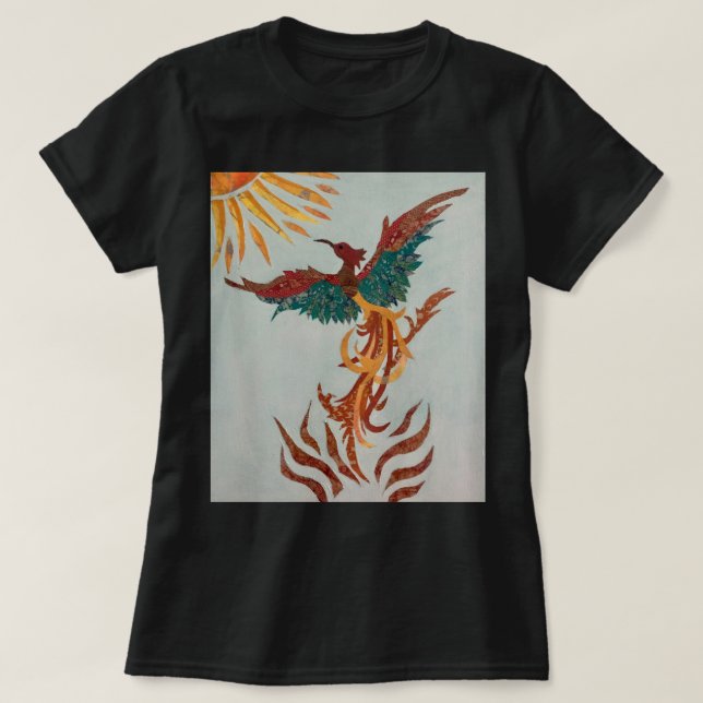 Camiseta Fênix Ressuscita (Frente do Design)