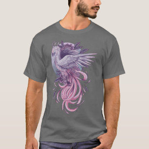 Camiseta Fênix roxa