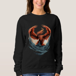 Camiseta Fênix Trabalho de arte Firebird renascer Pássaro M